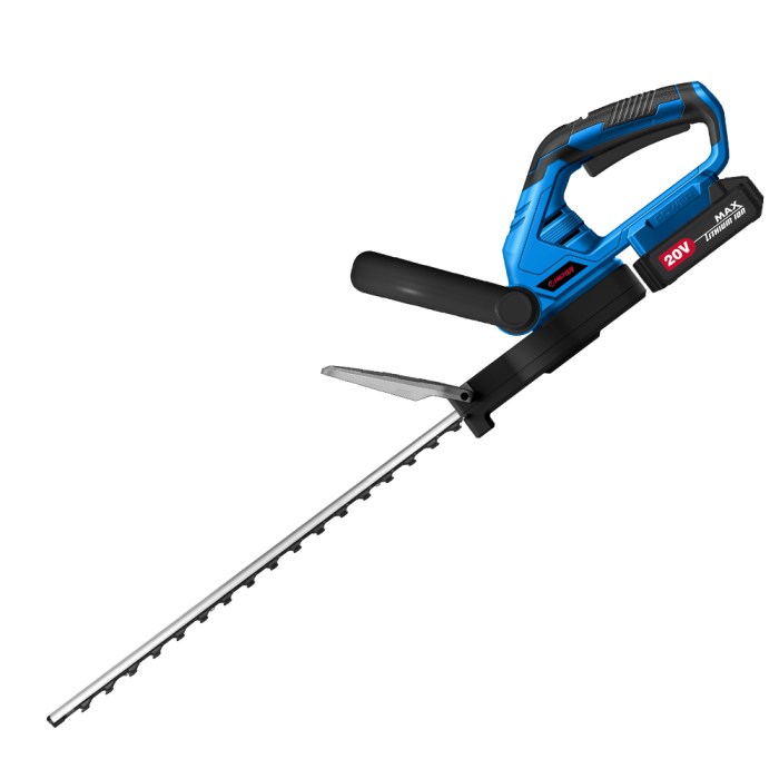 Cordless hedge trimmers